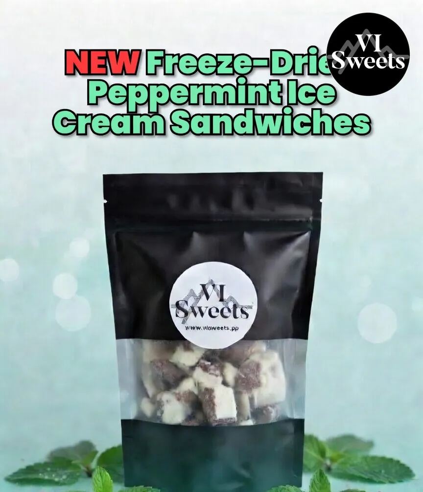 Peppermint Ice Cream Sandwiches