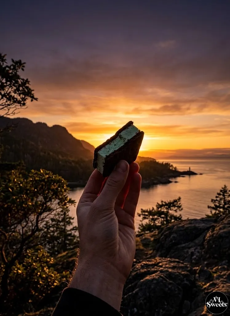 Last call! Today is the final day to snag our Peppermint Ice Cream Sandwiches at the sale price of $3.49 and $8.99. Don\'t let your weekend end without a treat. Find a store near you via the link in our bio. Drop a \